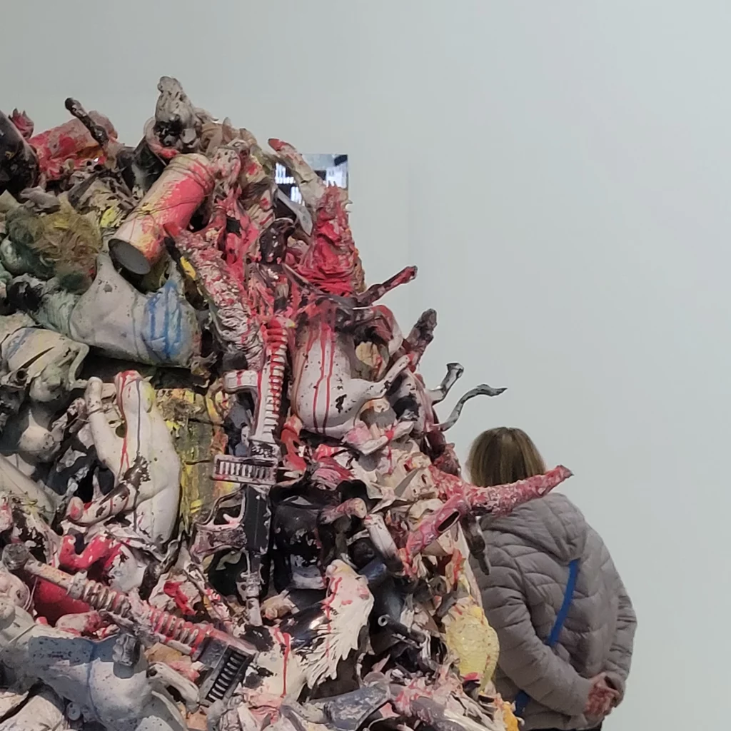 rand Palais : Exposition " Niki de Saint Phalle, Jean Tinguely, Pontus Hulton"- Ouverrture de l'expo :de Niki de St Phalleet Jean Tinguely , Pontus hulton