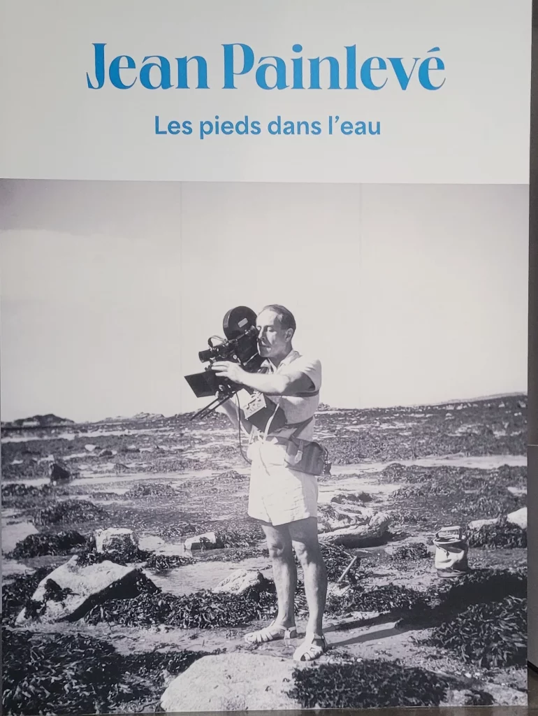 Affiche de l'exposition Jean Painlevé - Jeu de Paume - Paris 