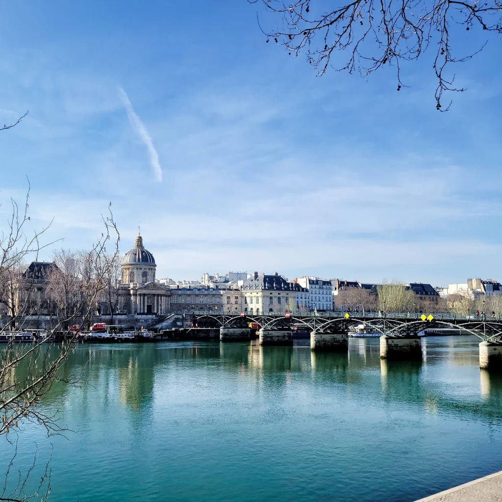 Paris coule la Seine - Vue sur L'Institut de France