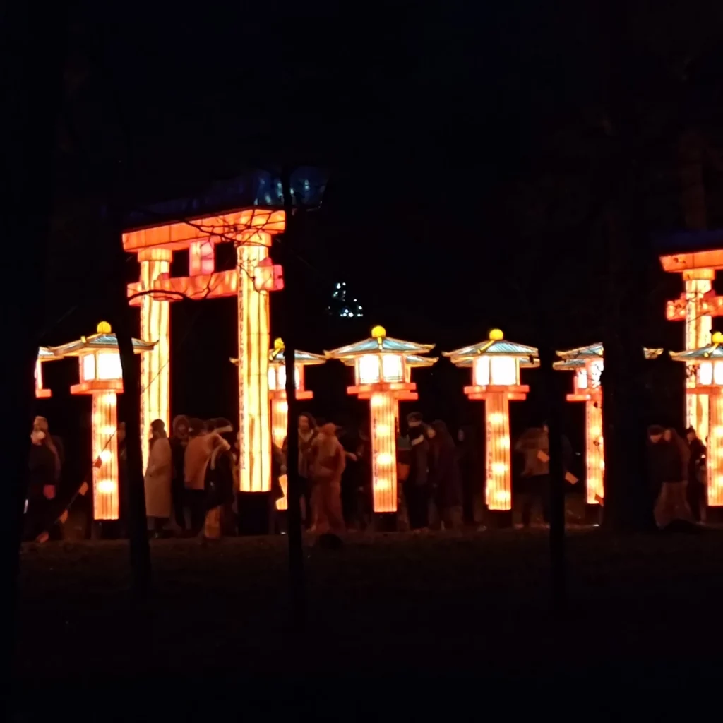 Jardin d'acclimatation- Photos backinparis- fête des lumières.