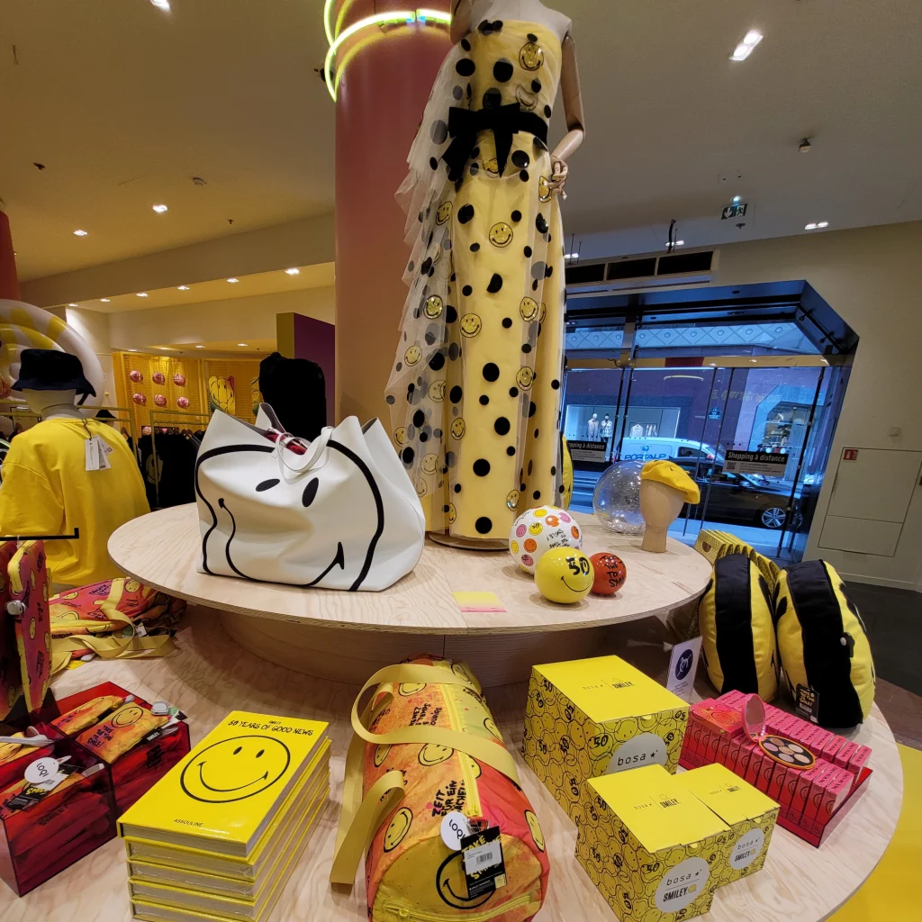 Collection Collector Smiley aux Galeries Lafayette