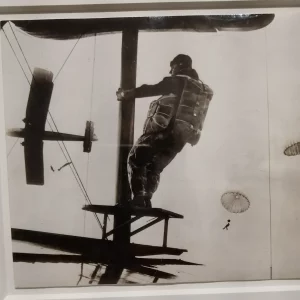 Parachutiste Britannique avant le saut 1937