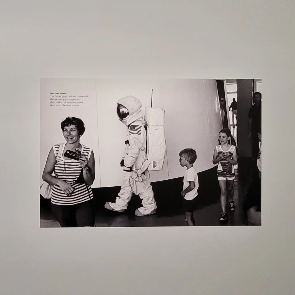 Famille nucléaire. "ça": :exposition Victor Burgin au Jeu de Paume.
Photo BackinParis