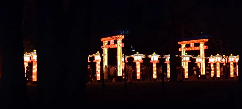 Jardin d'acclimatation- Photos backinparis- fête des lumières.