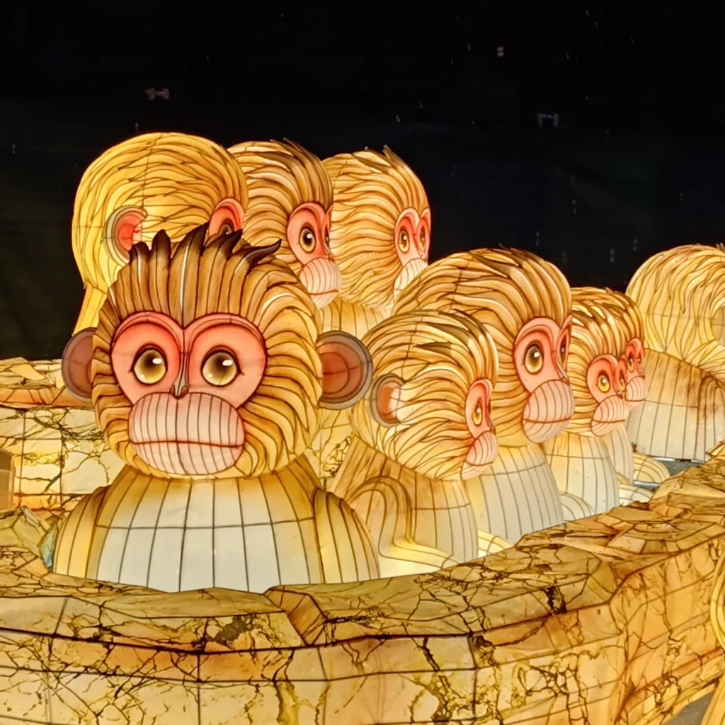 Jardin d'acclimatation- Photos backinparis- fête des lumières.