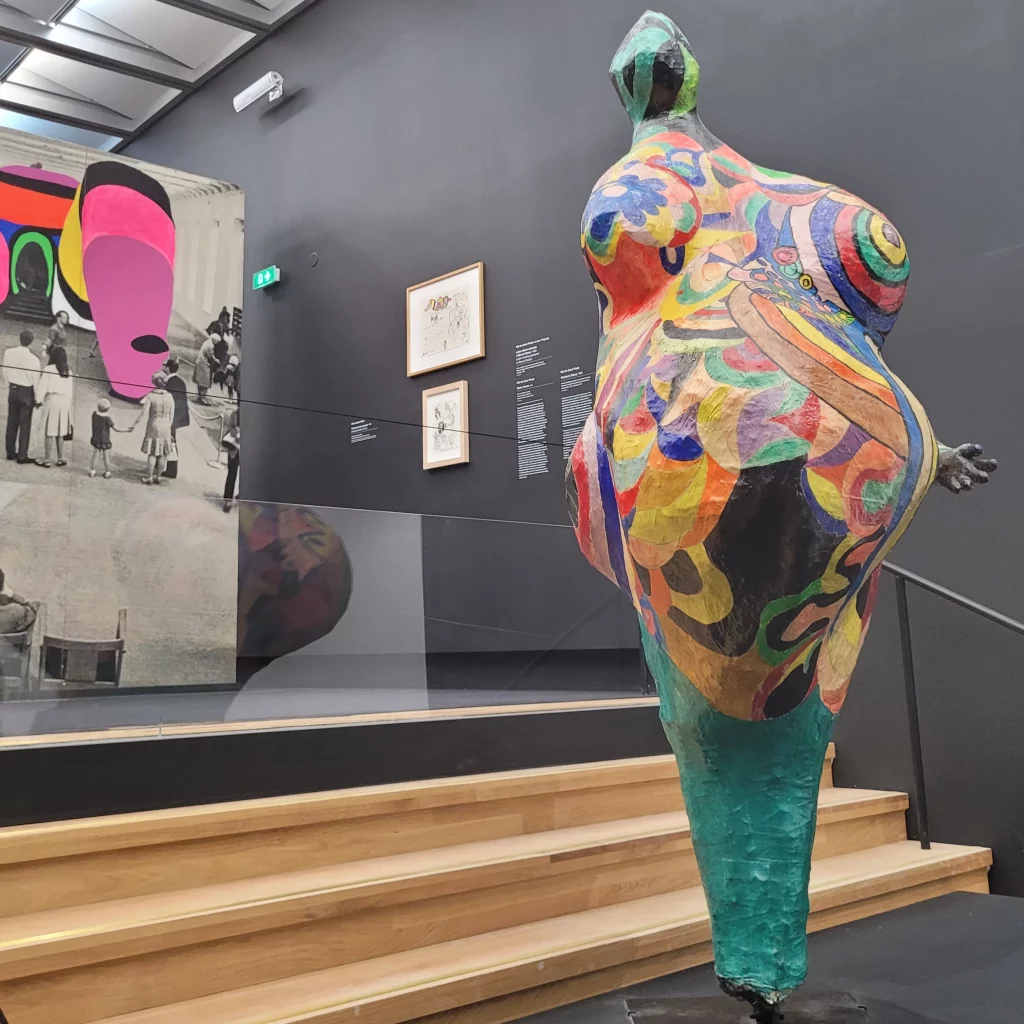 Grand Palais : Exposition " Niki de Saint Phalle, Jean Tinguely, Pontus Hulton"-Nana de Niki de St Phalle