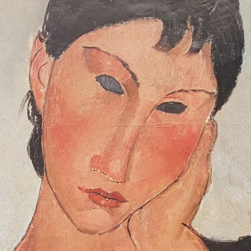 Tableau de Modigliani - Musée de l'Orangerie; 
Photo BackinParis