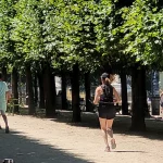 jogging au x Tuileries